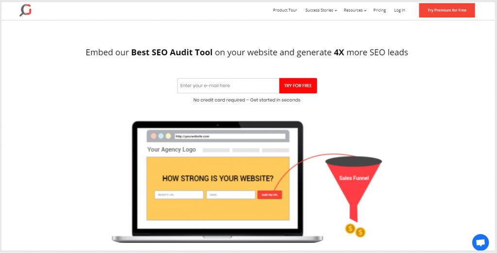 white label SEO audit tool